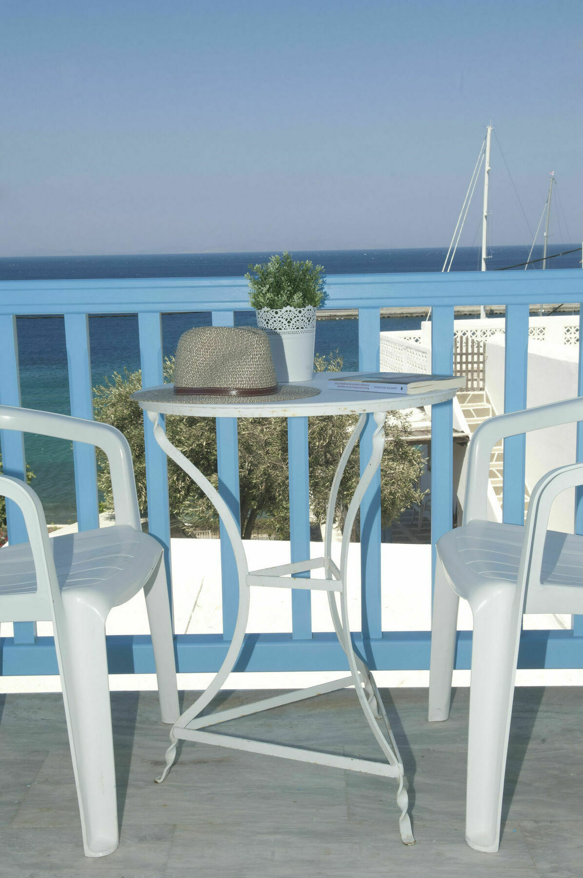 Asimina Hotel Tourlos Bagian luar foto