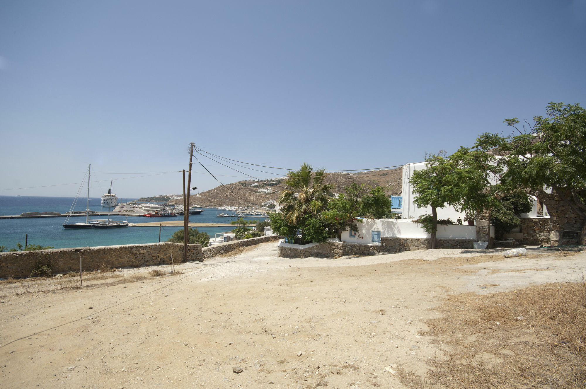 Asimina Hotel Tourlos Bagian luar foto