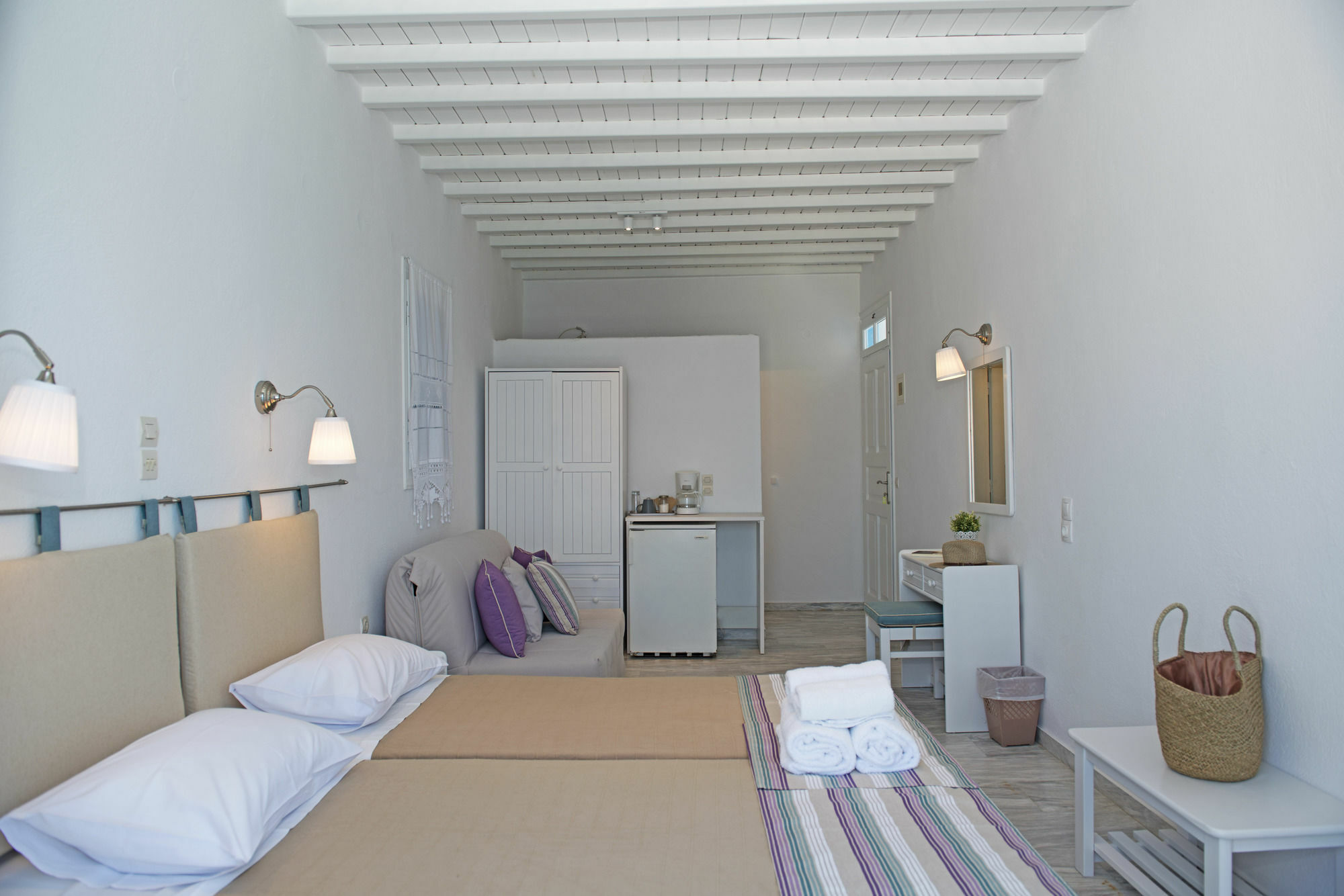 Asimina Hotel Tourlos Bagian luar foto