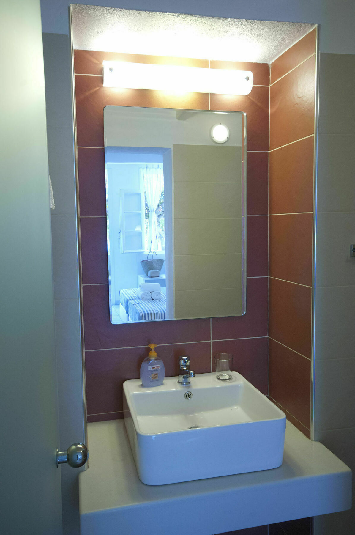 Asimina Hotel Tourlos Bagian luar foto
