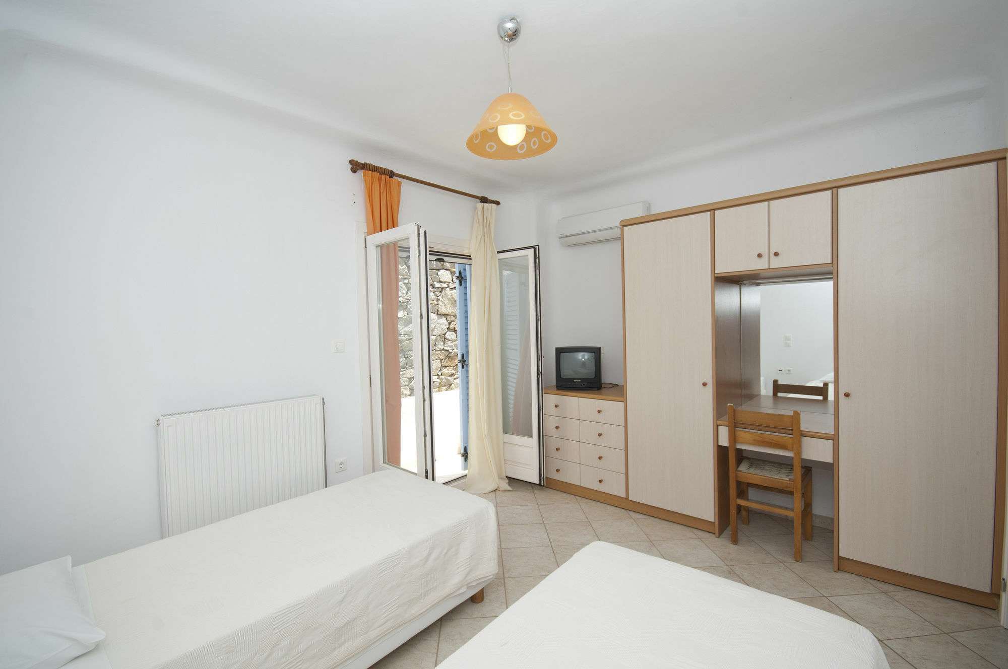 Asimina Hotel Tourlos Bagian luar foto