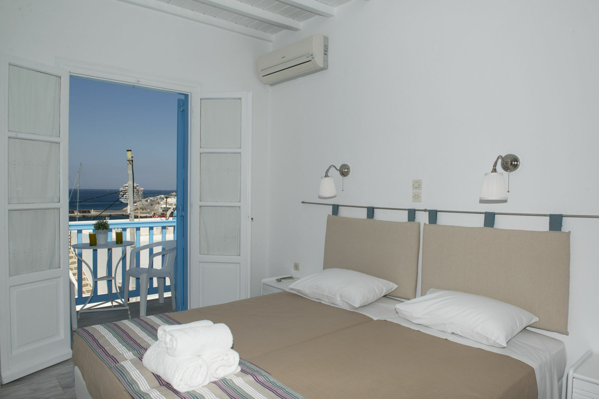 Asimina Hotel Tourlos Bagian luar foto